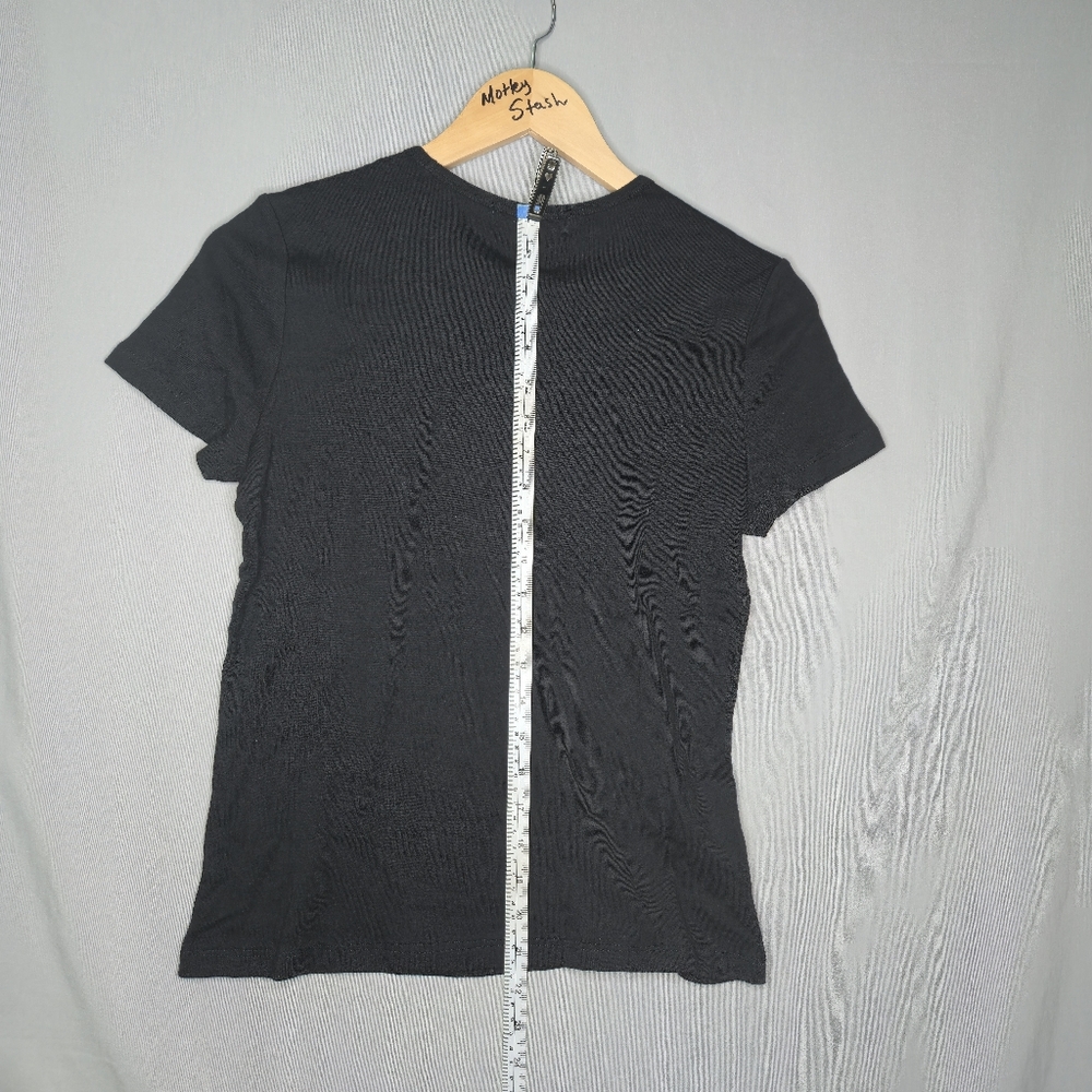 Ralph Lauren Short Sleeve Tee With Gold Logo Size M - Picture 3 of 8